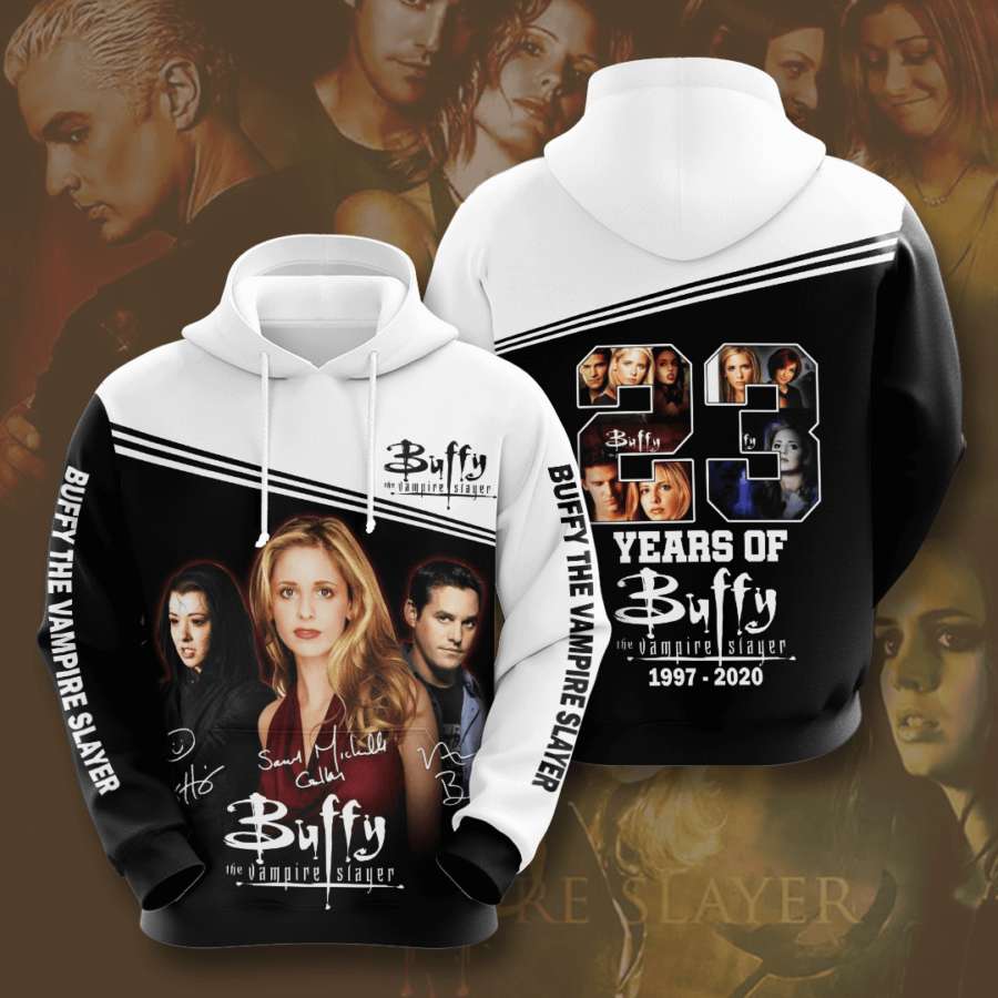 Buffy The Vampire Slayer Custom Sport All Over Print Hoodie 3D