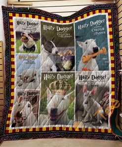 Bull Terrier 05 Quilt Blanket Bedding Set
