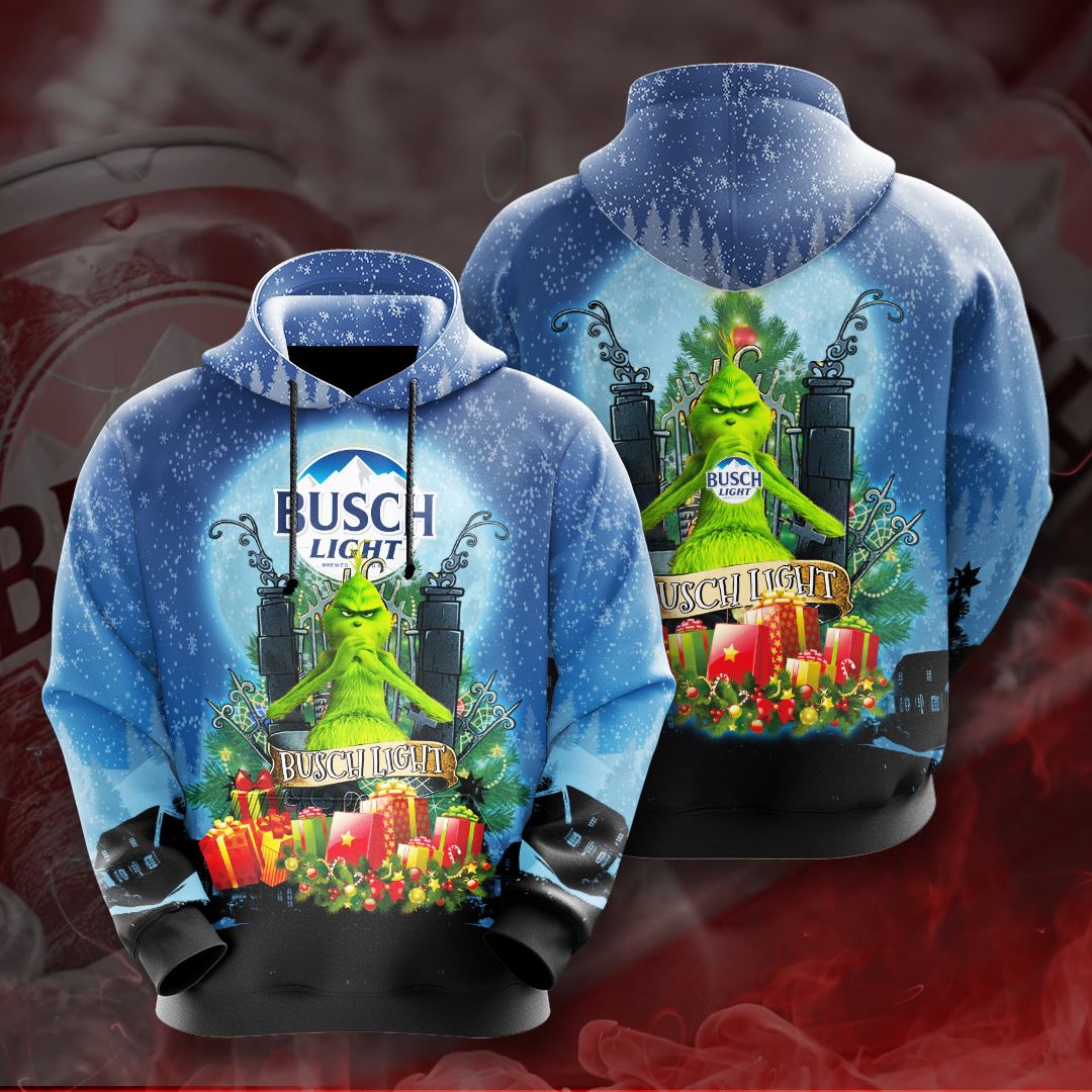 Busch Light Custom Sport All Over Print Hoodie 3D