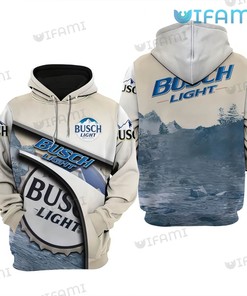 Busch Light Hoodie 3D Beer Cap Gift For Beer Lovers