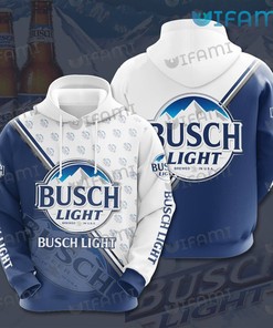 Busch Light Hoodie 3D Brewed In USA Beer Lovers Gift