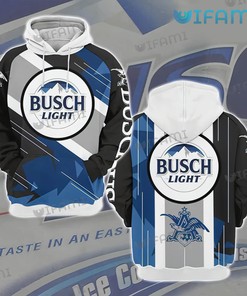 Busch Light Hoodie 3D Budweiser Eagle Beer Lovers Gift