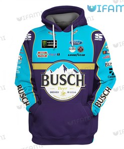 Busch Light Hoodie 3D Formula 1 Gift For Beer Lovers