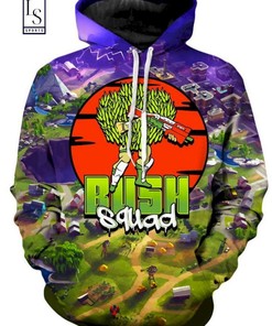 Bush Squad Kids 3D Hoodie