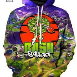 Bush Squad Kids 3D Hoodie - Image 2