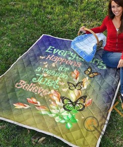 Butterflies Just Believe Quilt