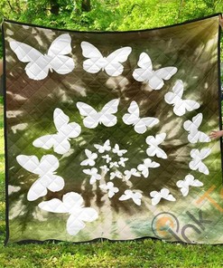 Butterfly Military Premium Quilt