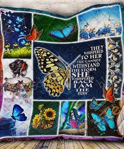 Butterfly Quilt Blanket Bedding Set With Pilliwcase Option