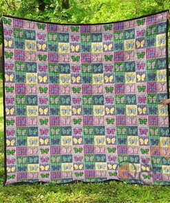 Butterfly Sewing Premium Quilt