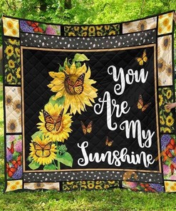 Butterfly Sunshine Premium Quilt