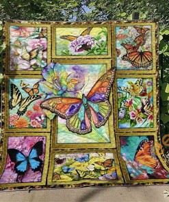 Butterfly Ver9 Quilt Blanket Bedding Set