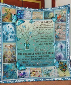 Butterfly You Are My Husband The Greatest Man I E Knew Quilt Blanket Bedding Set