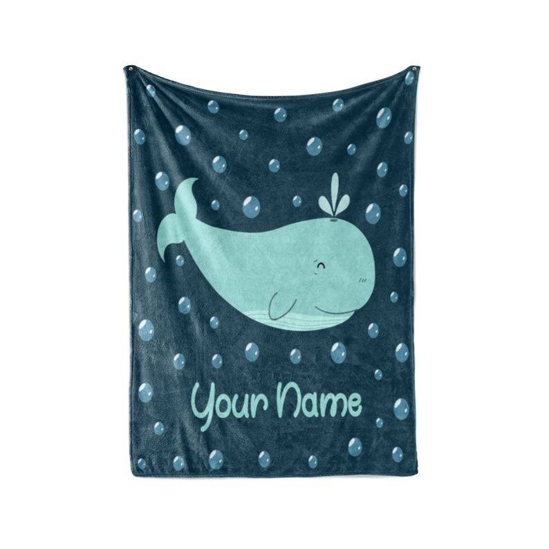 Buy Cat Pattern Personalized Blanket A Custom Name Great Gift For Cat Lovers Sherpa Fleece Blanket Gifts for Family, for Couple