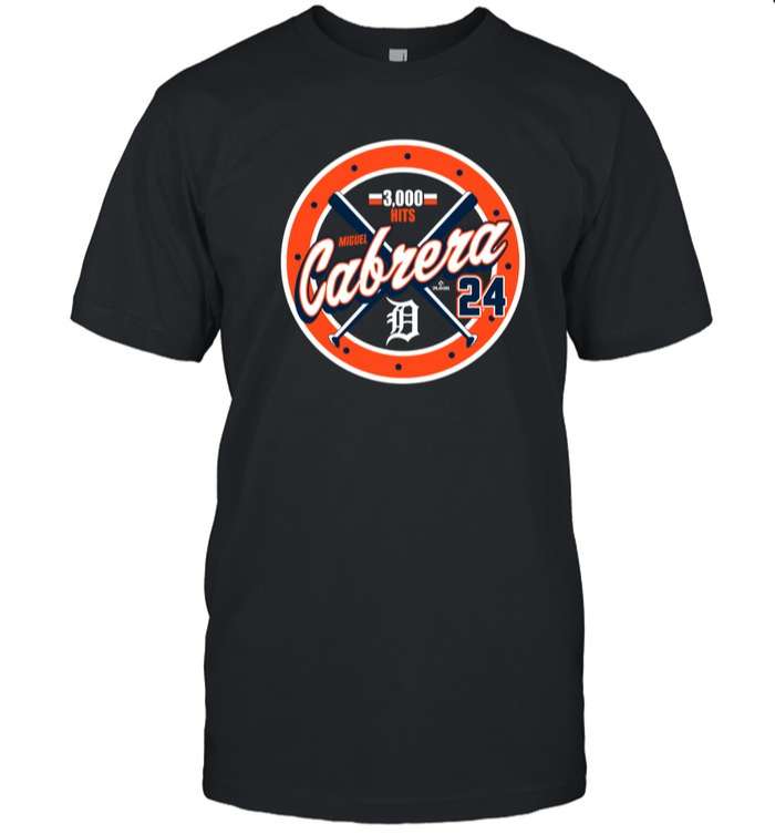 Cabrera 3000 Hits Shirt