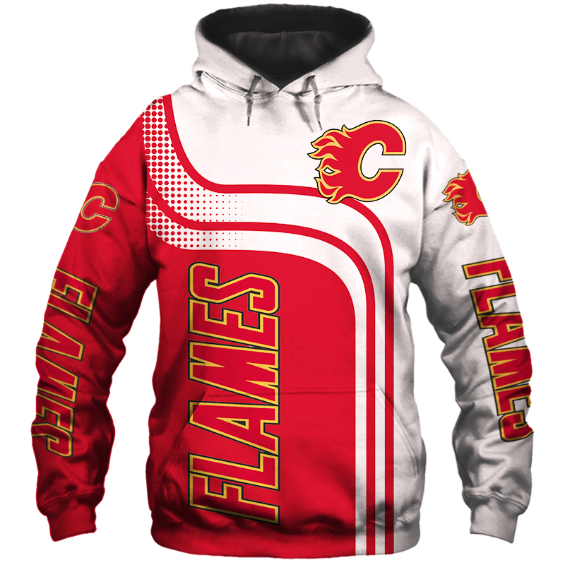 Calgary Flames Hoodie Zip Hoodie Pullover Gift for Fans