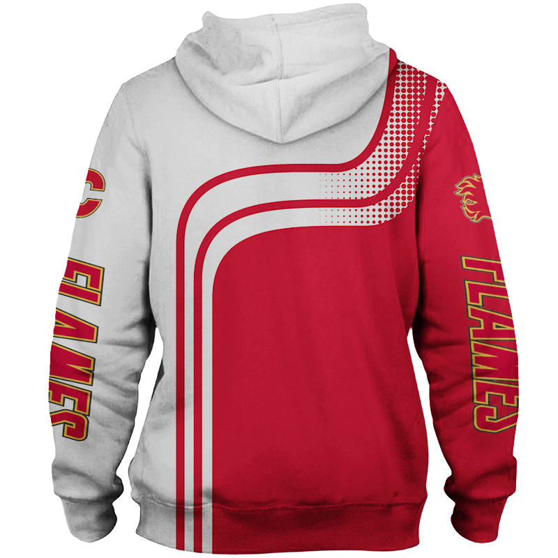 Calgary Flames Hoodie Zip Hoodie Pullover Gift for Fans - Image 3