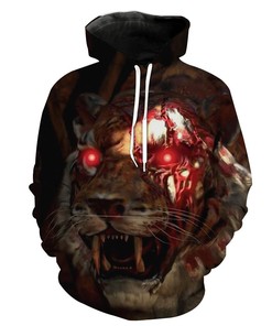 Call Of Duty Blackout Zombie Tiger Hoodie 3D