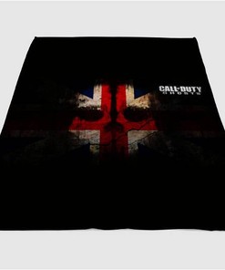 Call Of Duty Ghost Sherpa Fleece Blanket Gifts for Family, for Couple