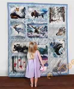Call Of The Wild Quilt Blanket Bedding Set
