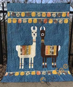 Camel Quilt Blanket Bedding Set