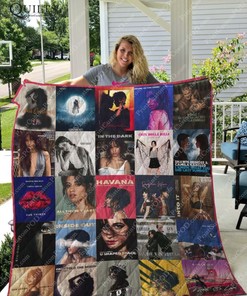 Camila Cabello Albums Quilt Blanket Bedding Set For Fans