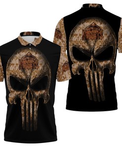 Camouflage Skull Denver Nuggets American Flag Polo Shirt All Over Print Shirt 3d T-shirt