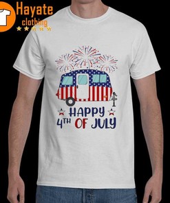 Camp America Happy 4Th Of July Shirt