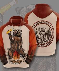 Camping Custom Sport All Over Print Hoodie 3D
