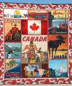 Canada 3 Quilt Blanket Bedding Set