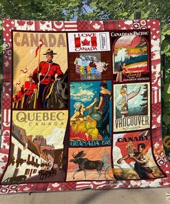 Canada 5 Quilt Blanket Bedding Set