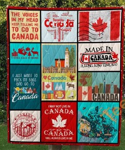 Canada Quilt Blanket Bedding Set