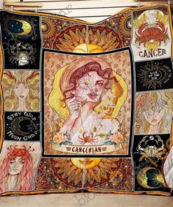 Cancerian – The Moonchild Quilt Blanket Bedding Set