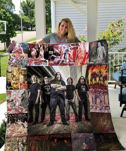 Cannibal Corpse Rock Band Quilt Blanket Bedding Set