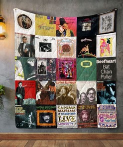 Captain Beefheart Albums Quilt Blanket Bedding Set