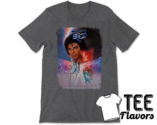 Captain Eo Michael Jackson 1986 Disney 3D Sci-Fi Film Tee / T-Shirt