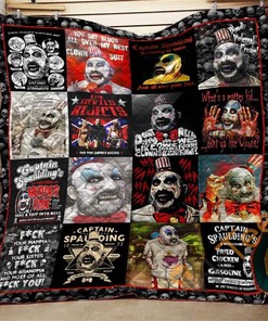 Captain Spaulding Quilt Blanket Bedding Set With Pilliwcases Option