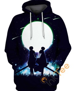Captian Levi Ackerman And Eren Yeager Hoodie 3D