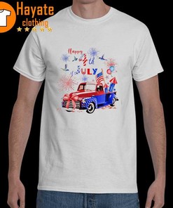 Car America Happy 4Th Of July Shirt