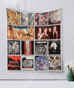 Carcass Band Albums Quilt Blanket Bedding Set for Home Décor