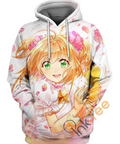 Cardcaptor Sakura Angel Hoodie 3D