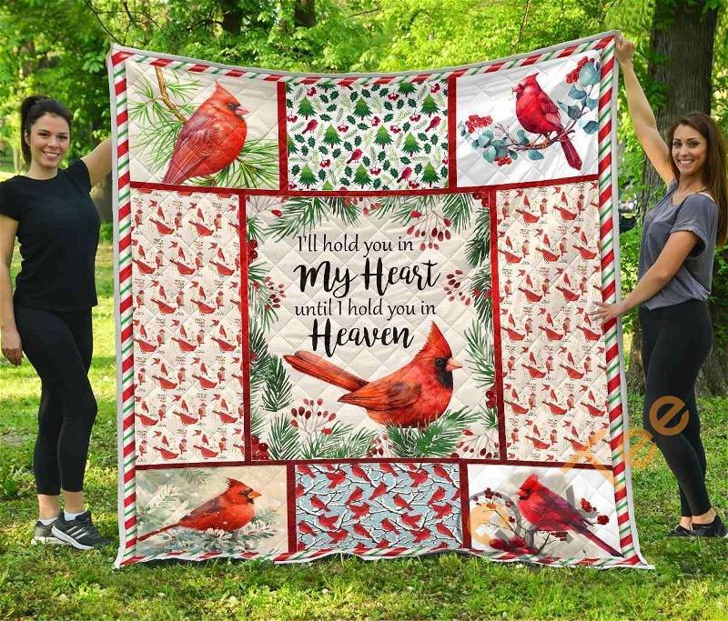Cardinal Quilt Blanket Bedding Set