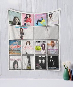 Carly Rae Jepsen Albums Quilt Blanket Bedding Set