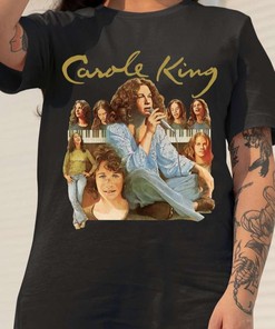 Carole King Retro Vintage 80S Design Custom T-Shirt