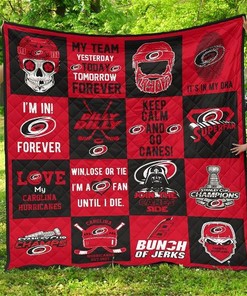 Carolina Hurricanes For Fan Gift Quilt