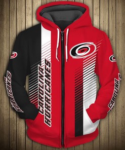 Carolina Hurricanes Hoodie 3D Cute Design Pullover Nhl