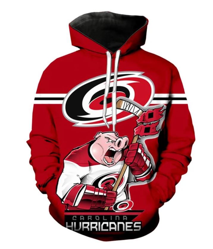Carolina Hurricanes Hoodie 3D Ultra-Cool Long Sleeve Gift for Fans