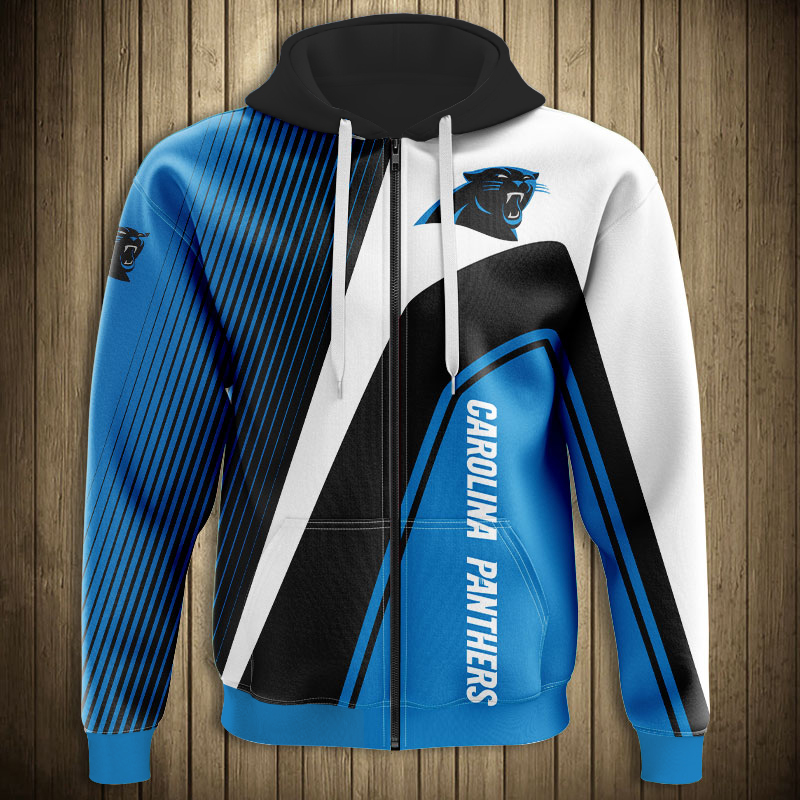Carolina Panthers 3D Hoodie Zip Hoodie Gifts for Fans - Image 2