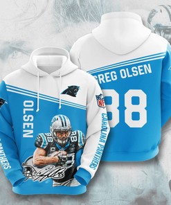 Carolina Panthers Custom Sport All Over Print Hoodie 3D 10