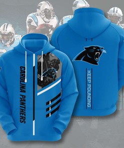 Carolina Panthers Custom Sport All Over Print Hoodie 3D 2