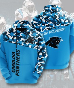 Carolina Panthers Custom Sport All Over Print Hoodie 3D 9